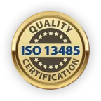 Sello de certificación ISO 13485