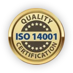 Sello de certificación ISO 14001